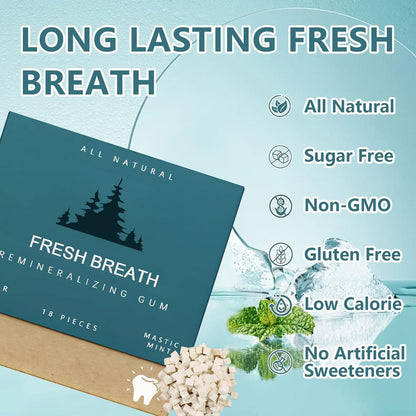 Organic Remineralizing Chewing Gum